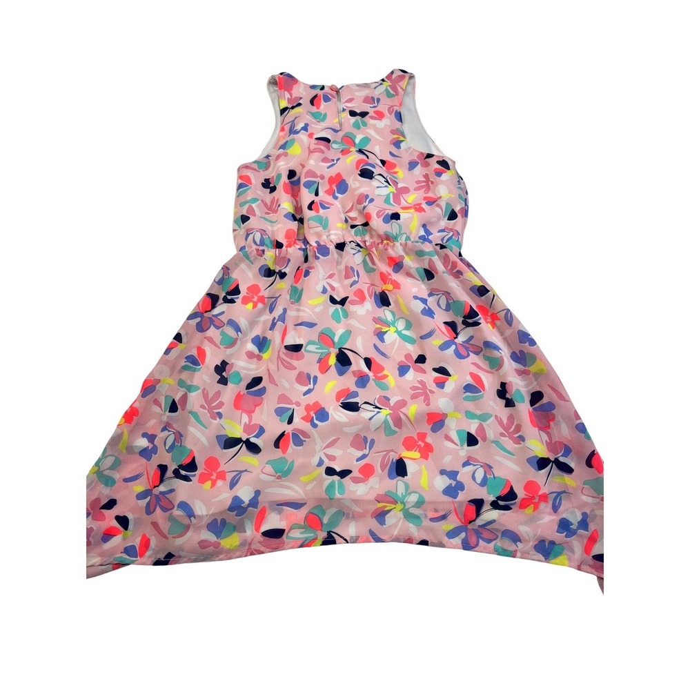Tommy Hilfiger Girls Pink‎ Floral Sleeveless Dress Size 6 Kids